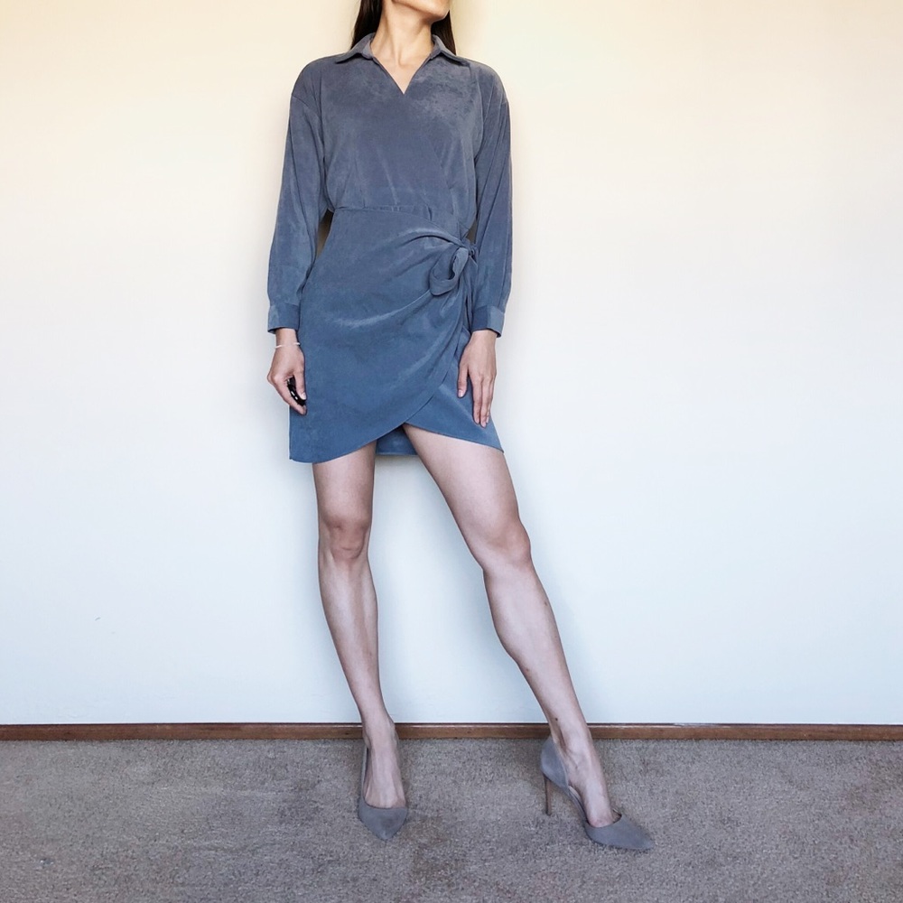 Wrap skirt dress, sz 0-2